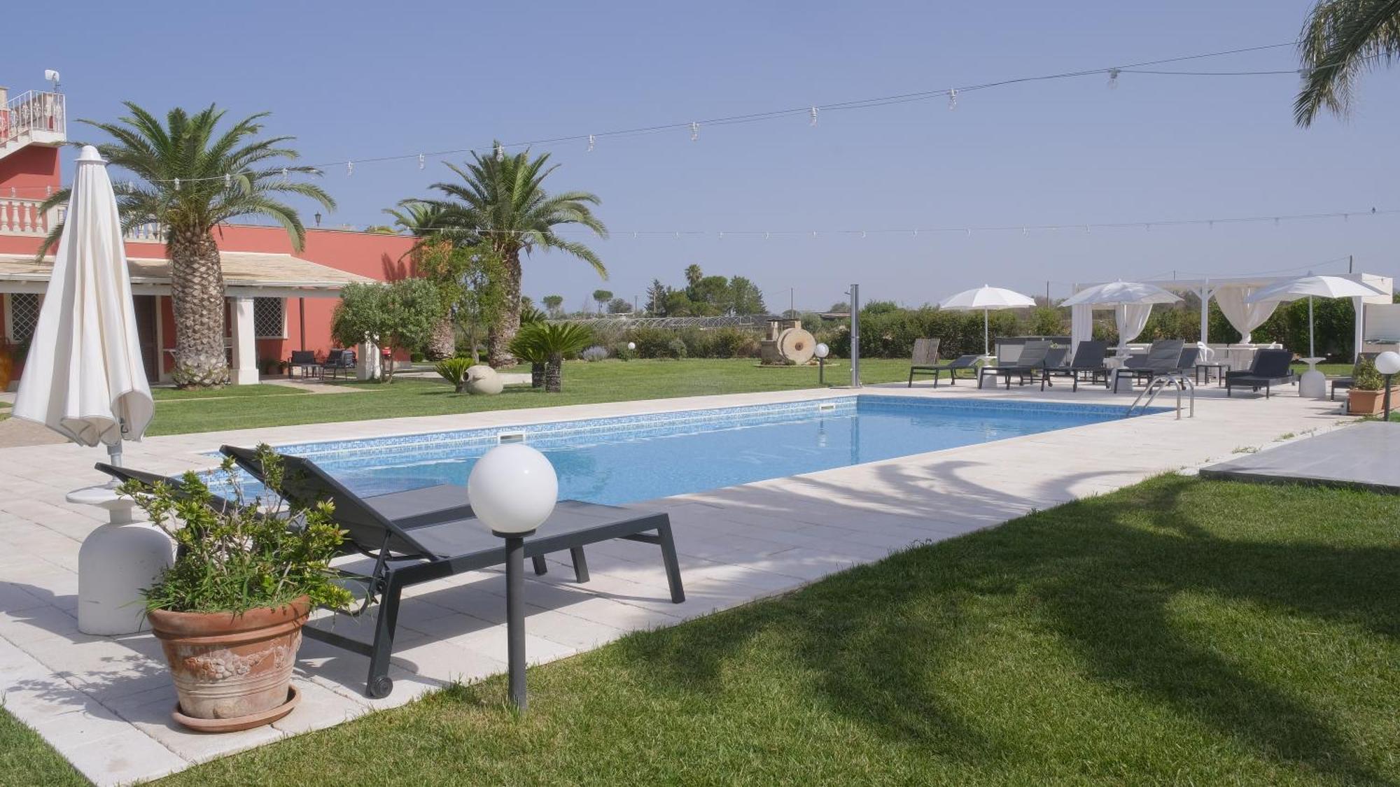 Bed&Breakfast Villa Michela Alezio Exterior foto